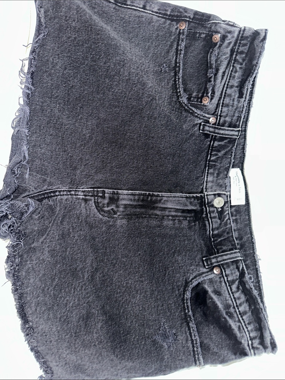 Abercrombie & fitch mom short high rise size 33